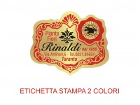 Etichette adesive per fioristi, fiorai e vivaisti (mm 38x31)  (cod.22G)